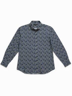 John Varvatos USA Floral Button Up Shirt NWT Size L Cotton